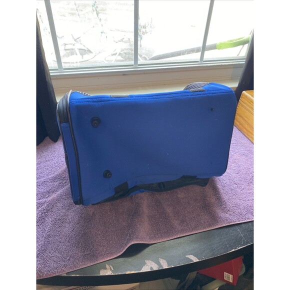 Fashion Pet Travel Gear Small‎ Dog Cat Carrier Blue Pre Owned - Picture 4 of 11